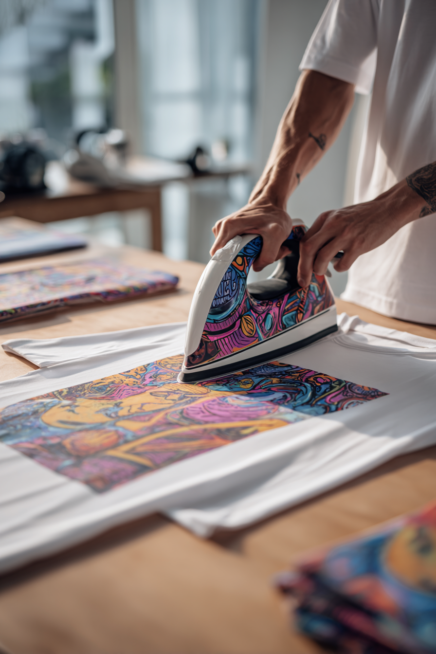 Iron Instructions for DTF Transfers