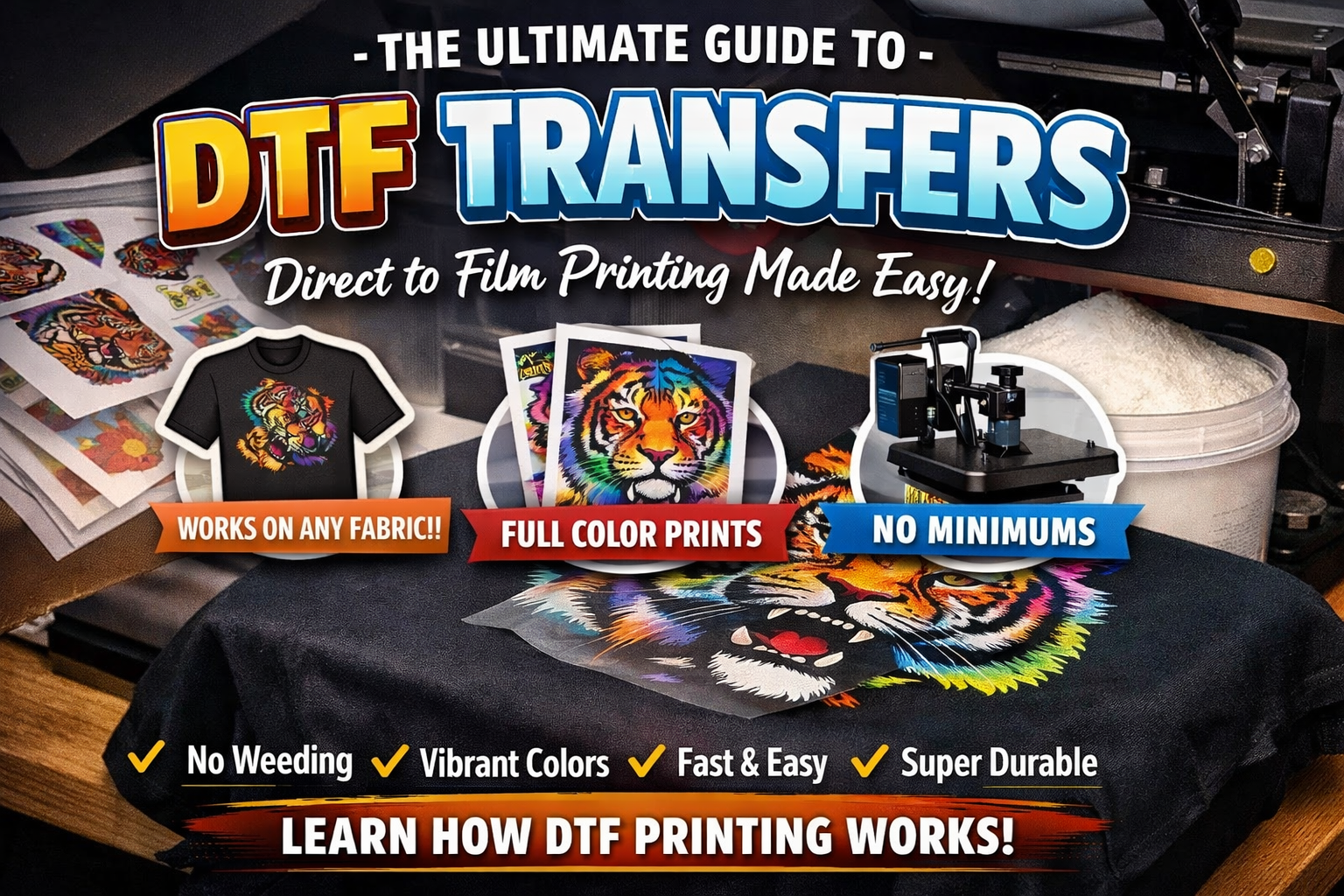 What Are DTF Transfers? Complete Beginner's Guide (2025)