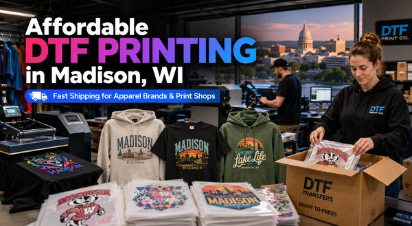 Affordable DTF Printing in Madison, WI – Fast Shipping from Chicago