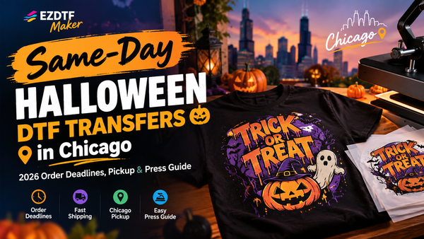 Same-Day Halloween DTF Transfers in Chicago: 2026 Order Deadlines, Pickup & Press Guide