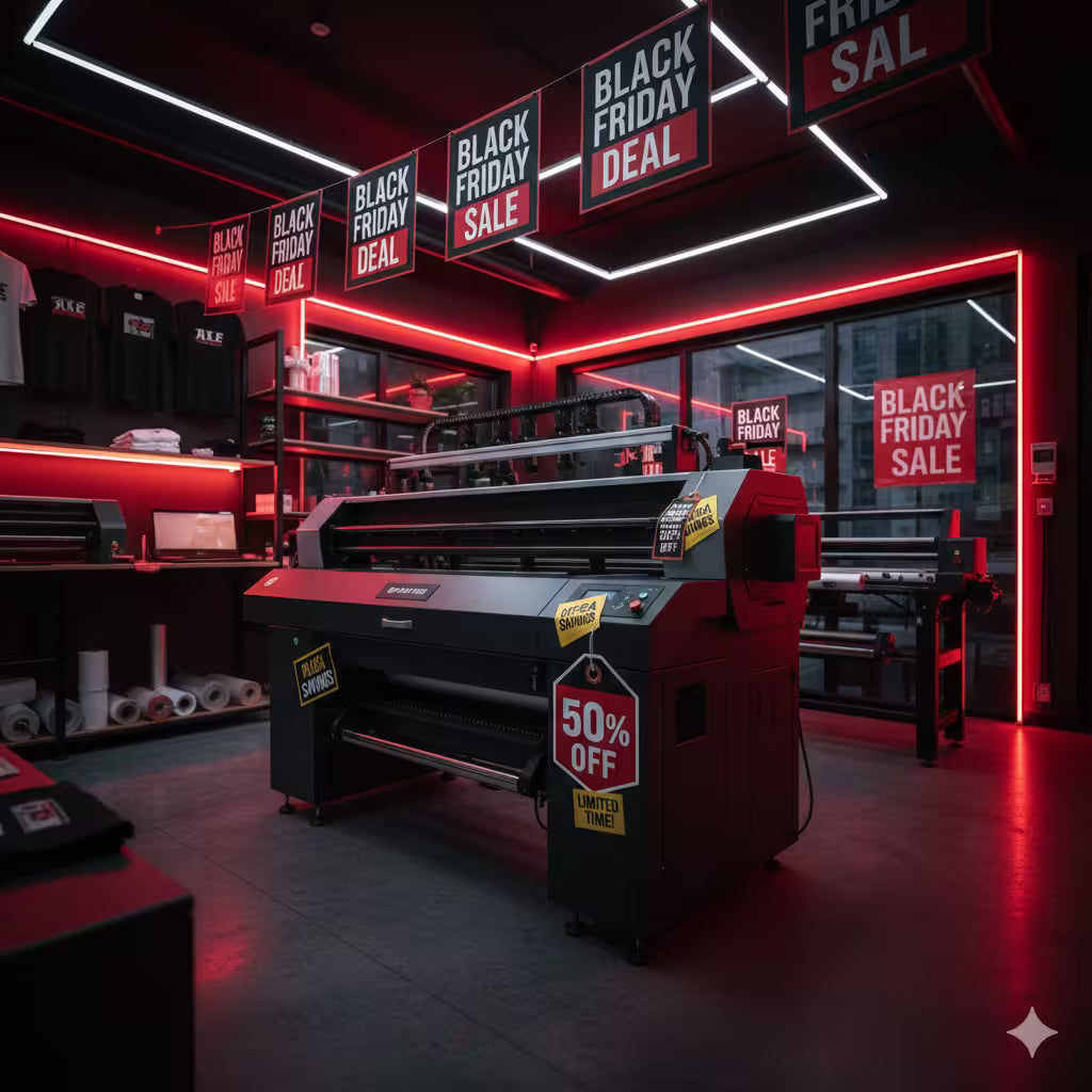 Black Friday Sale 2025: How to Start Your T-Shirt Business Using DTF Transfers
