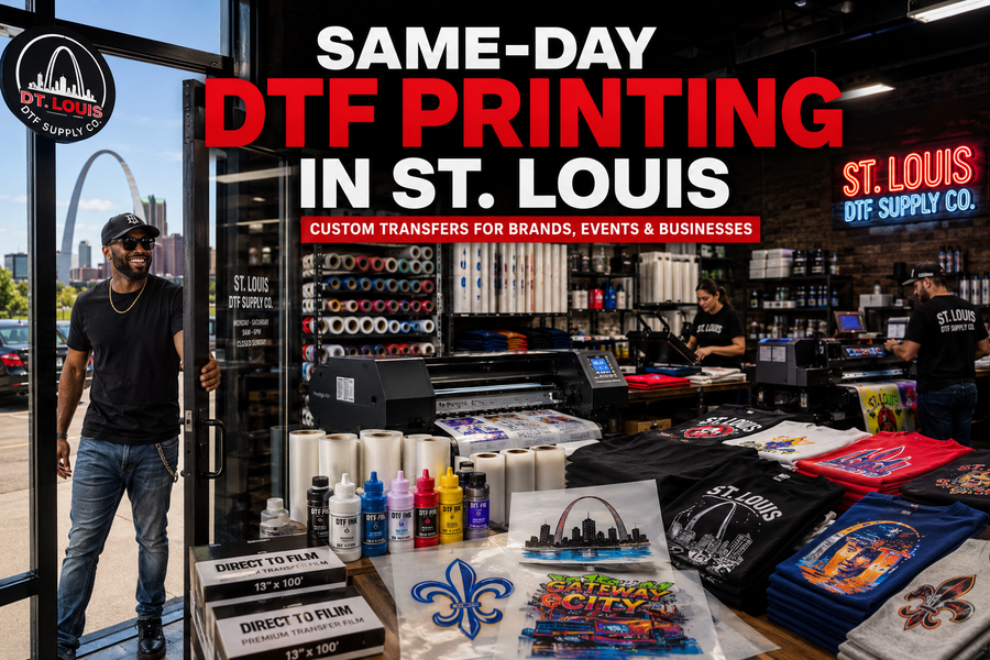 Where to Get Same-Day DTF Printing in St. Louis, MO