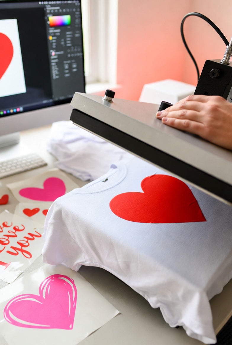 How to Make Valentine’s Day Shirts at Home Using DTF Transfers (Step-by-Step Guide)