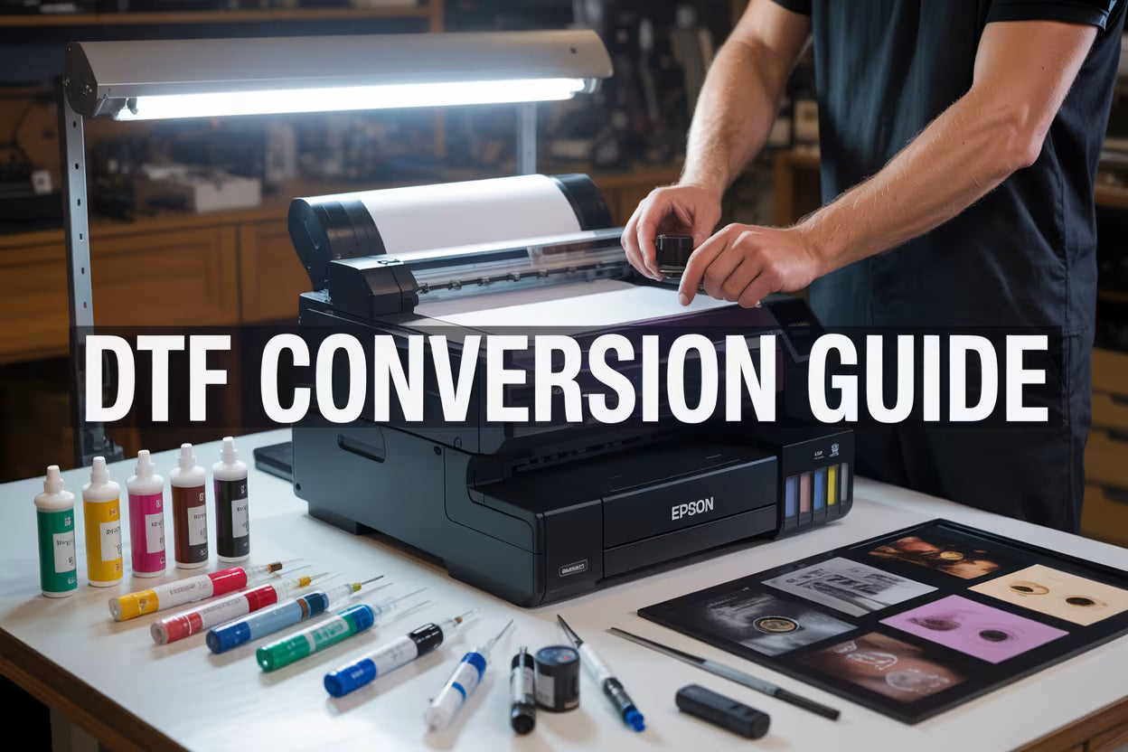How to Convert an Epson Printer for DTF Printing (Step-by-Step Guide)