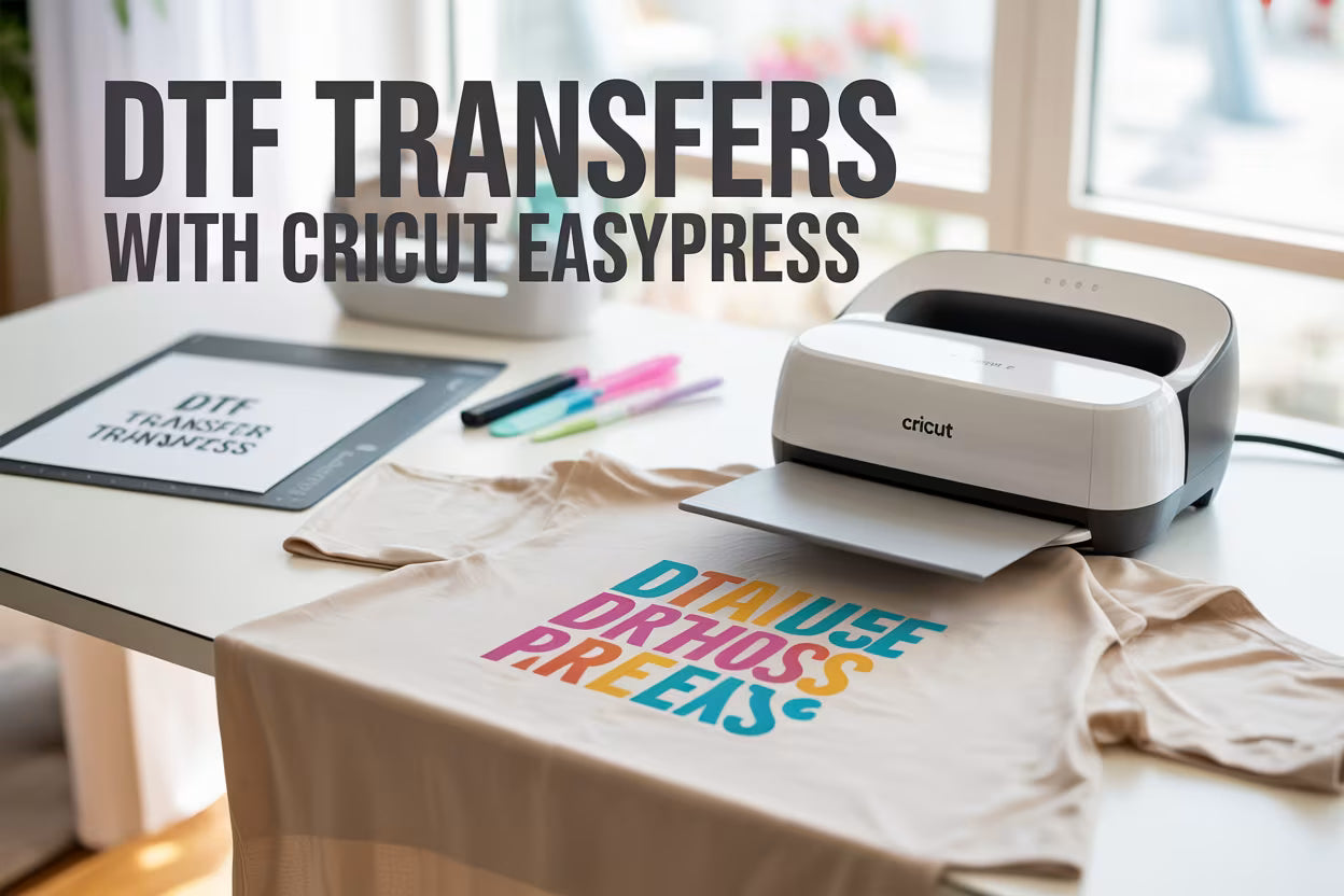 DTF Transfers with Cricut EasyPress – Is It Possible?