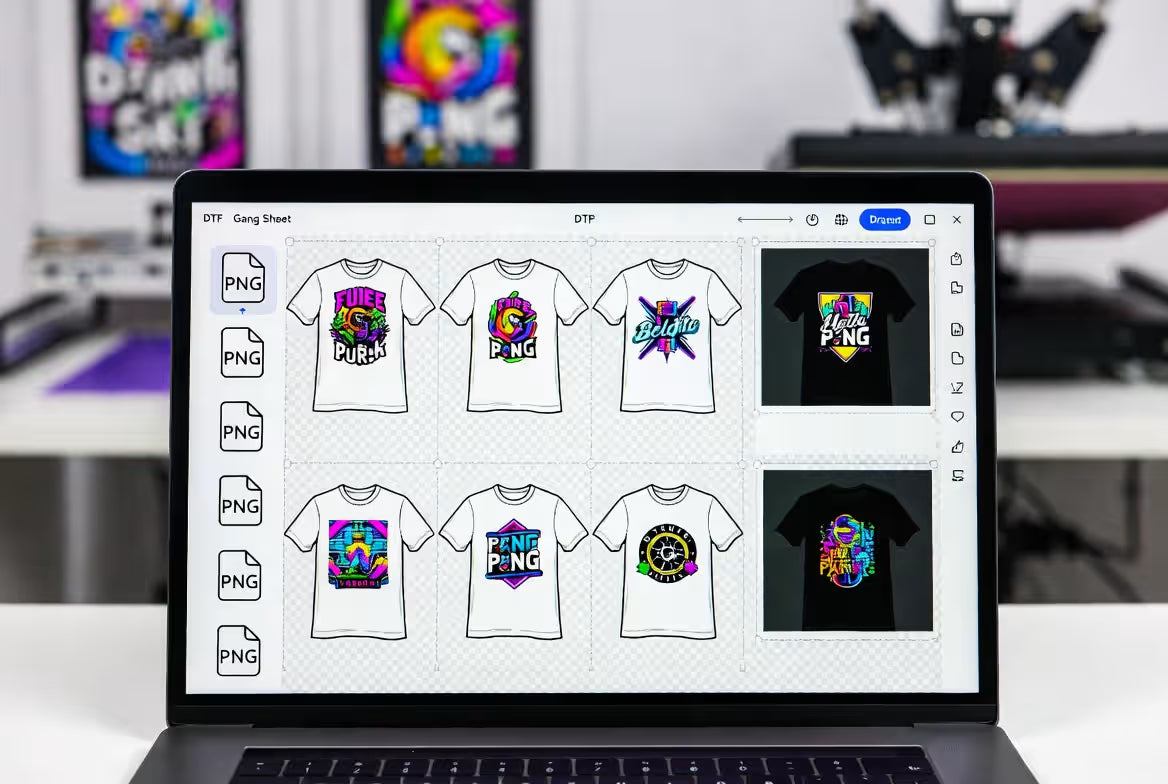 How to Build a DTF Gang Sheet Online (Free Gang Sheet Builder Guide)