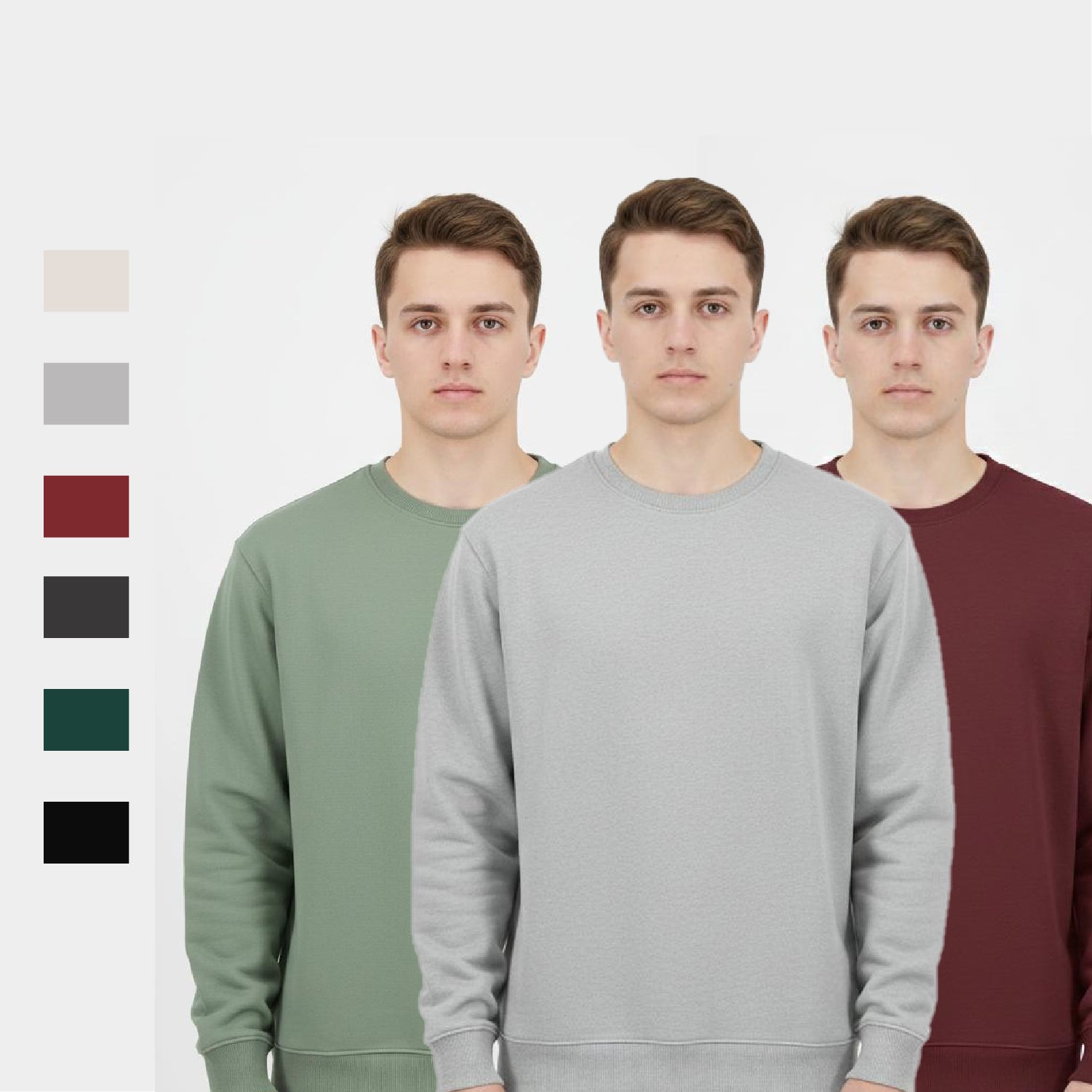 Bundle Deal Full Color Print Sweatshirts 100 Pack