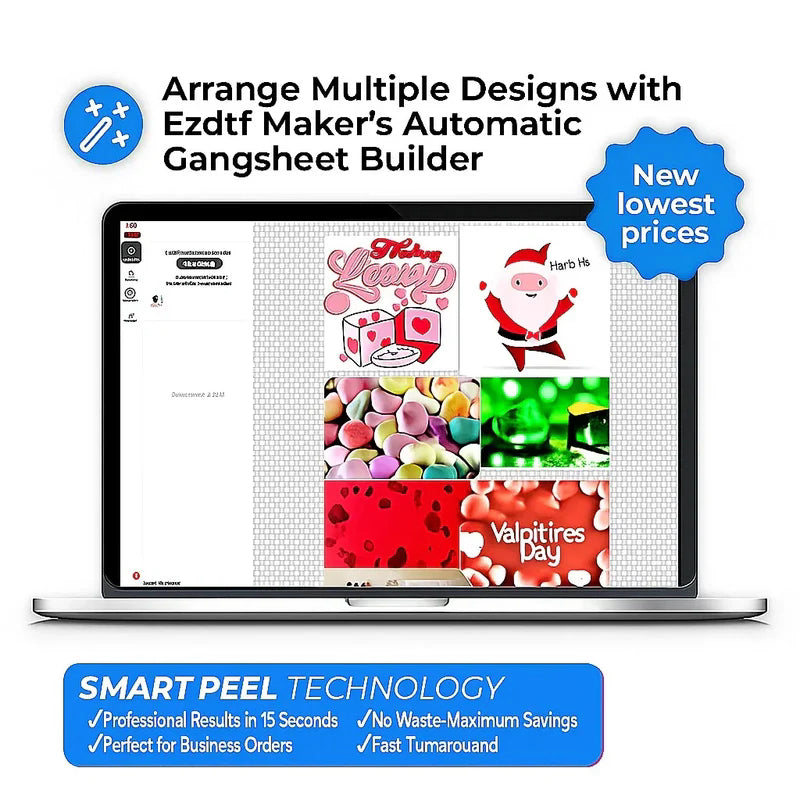 Custom DTF Gang Sheet Builder | Create & Print Online – EZDTF Maker