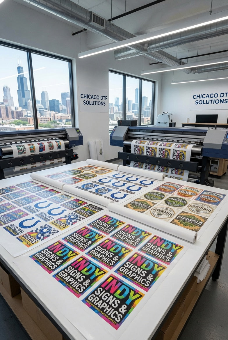 Custom DTF Printing in Indianapolis, IN – Reliable Same-Day Shipping from Chicago