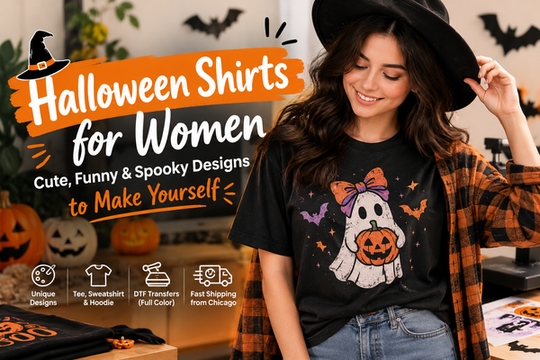 Halloween Shirts for Women: Cute, Funny & Spooky Designs to Make Yourself