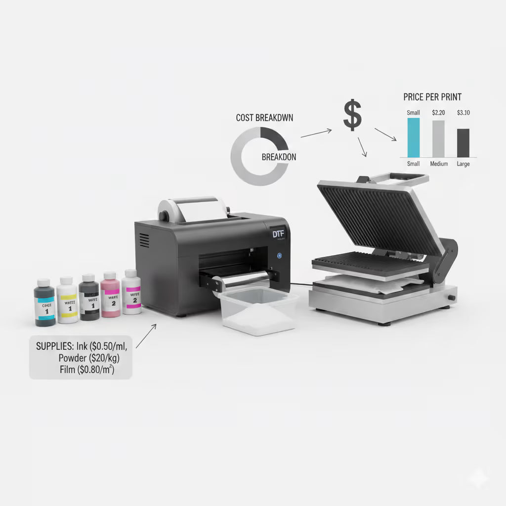 How Much Does DTF Printing Really Cost? Full Breakdown for Beginners