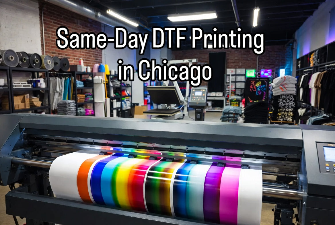 DTF Printing in Chicago, IL – Same-Day Custom Transfers