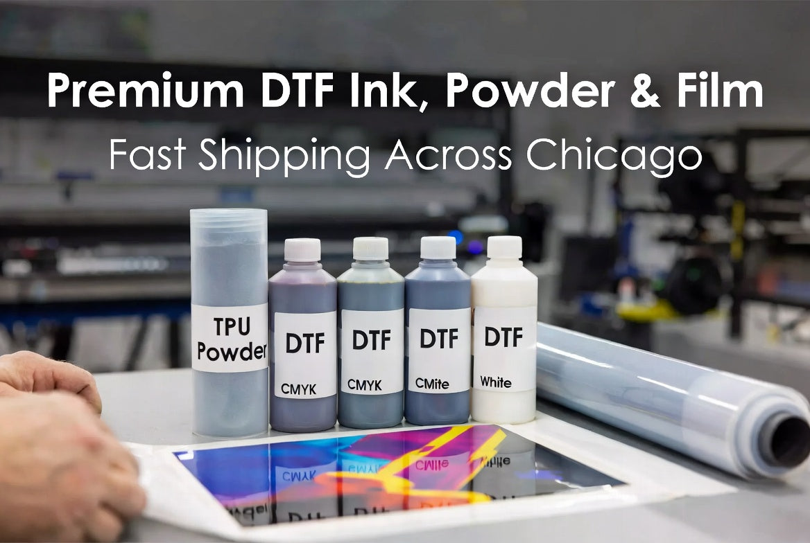 DTF Supplies for Print Shops in Chicago, IL – Fast Shipping from EzDTF