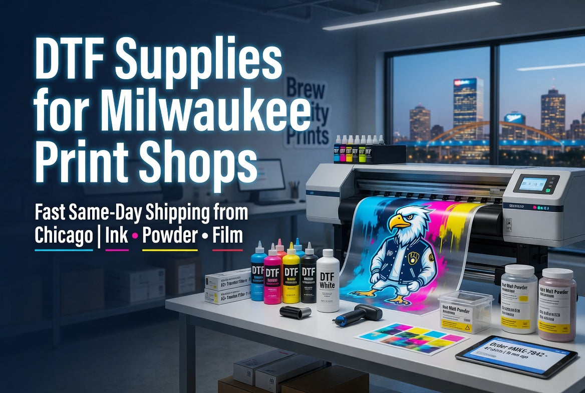 DTF Supplies for Print Shops in Milwaukee, WI – Fast Shipping from EzDTF