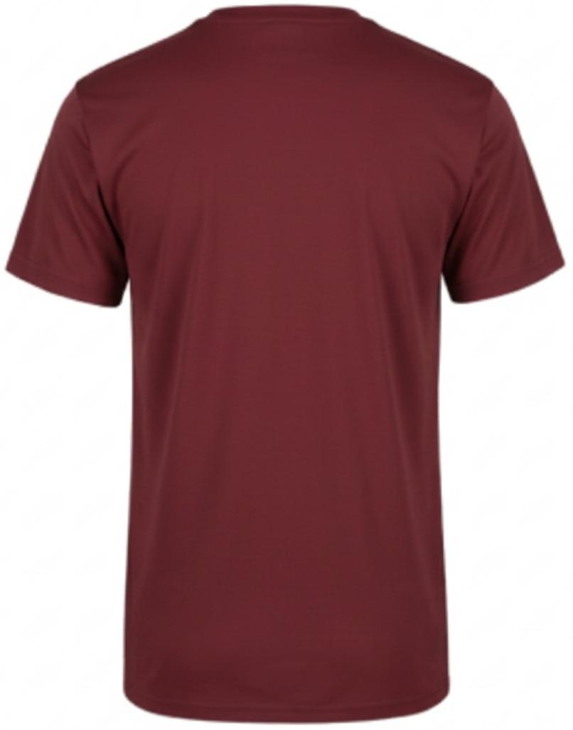 Maroon back