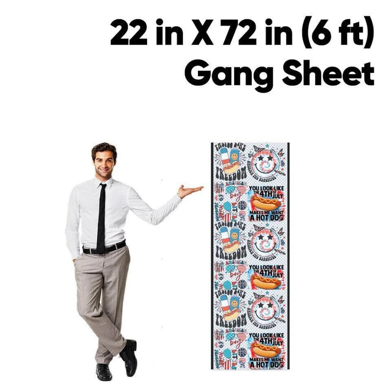 DTF Gang Sheet - Upload a Print Ready File
