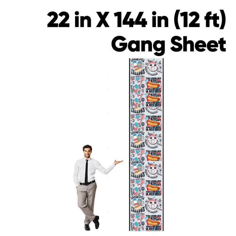 DTF Gang Sheet - Upload a Print Ready File