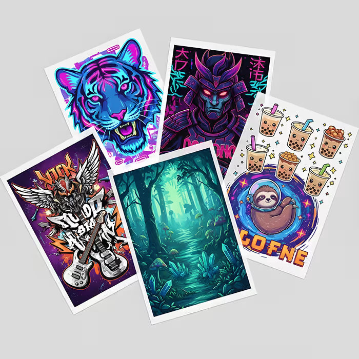 DTF Transfers By Size