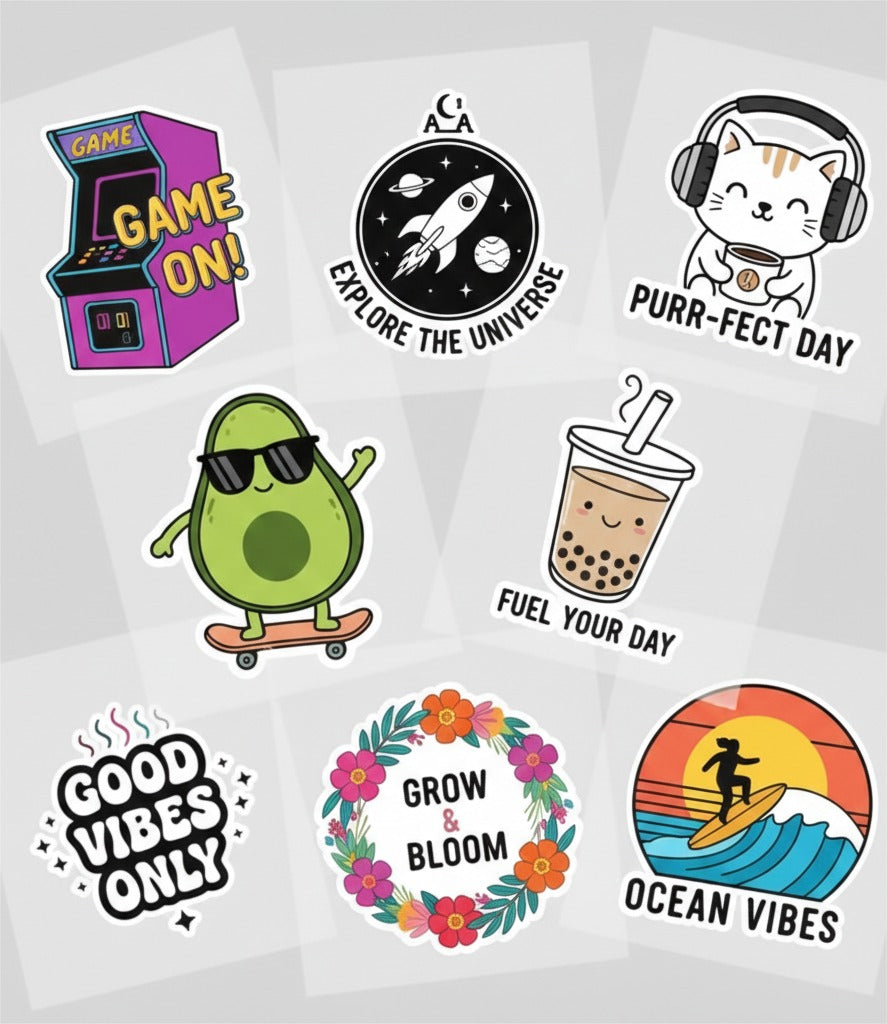 DTF Transfer Custom Sample Pack – Your Designs, Free Shipping