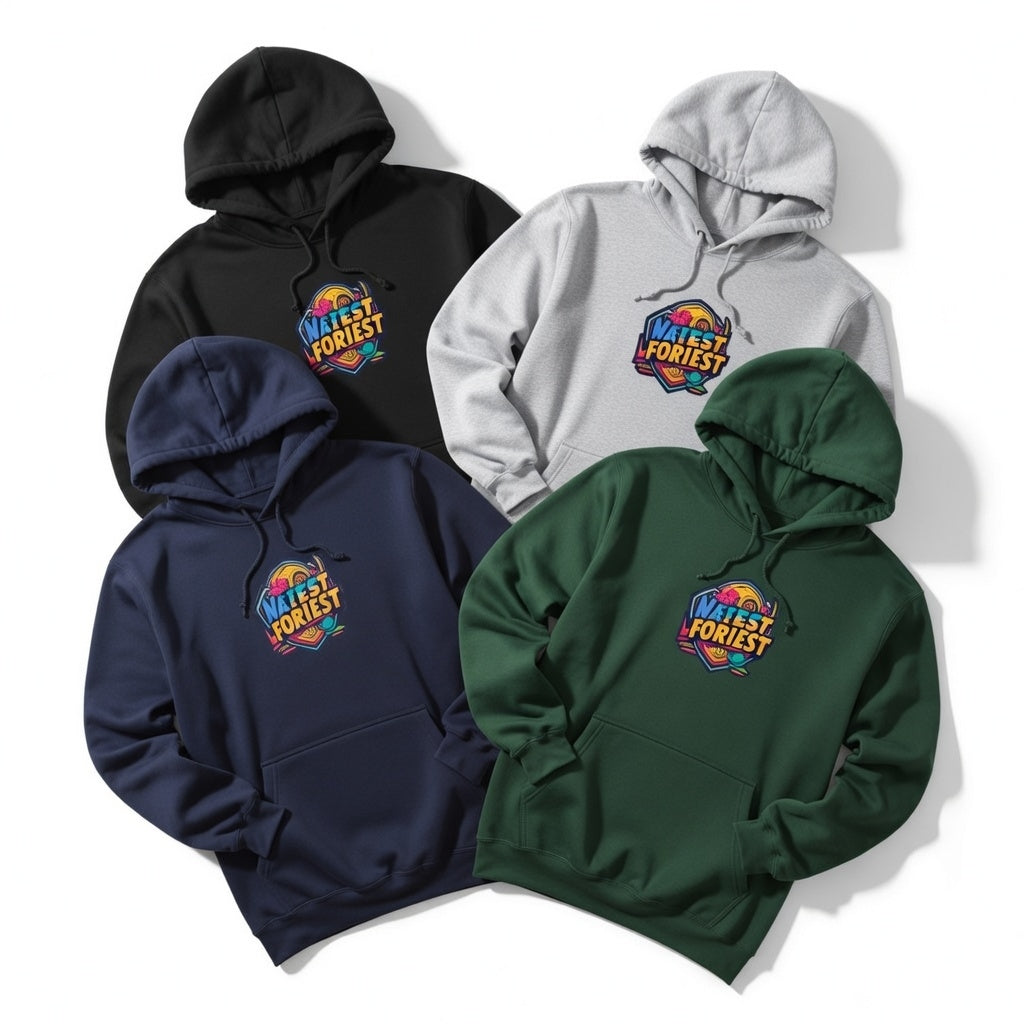 100 Custom Hoodies Bundle — Full Color Printed
