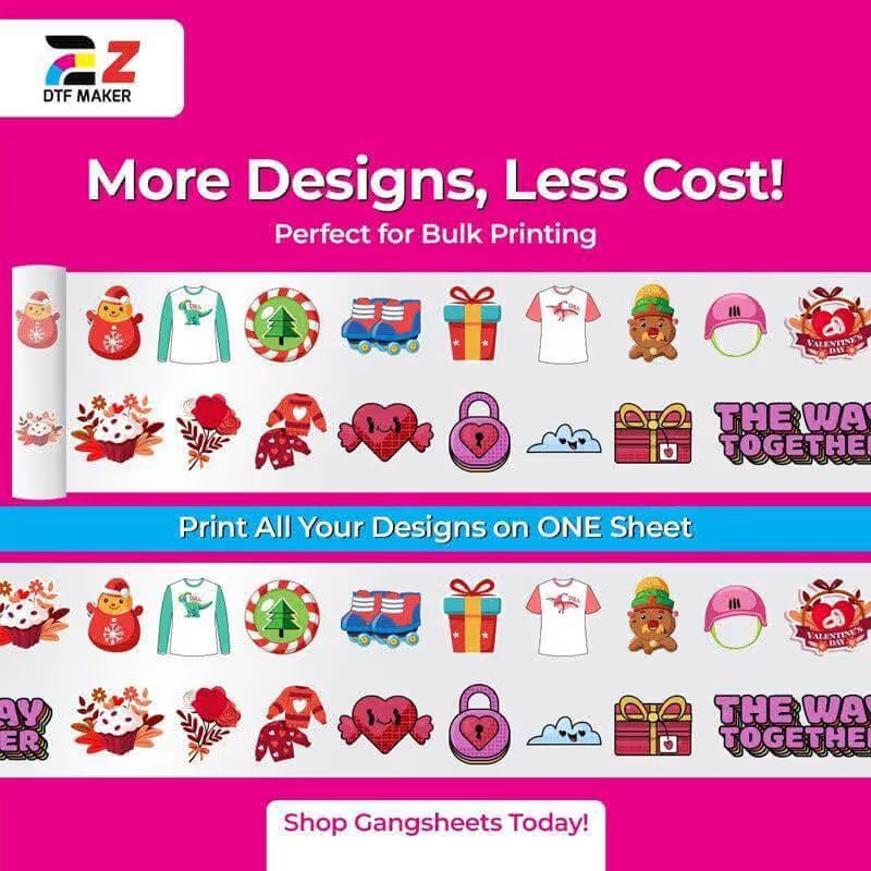 DTF Gang Sheet - Upload a Print Ready File