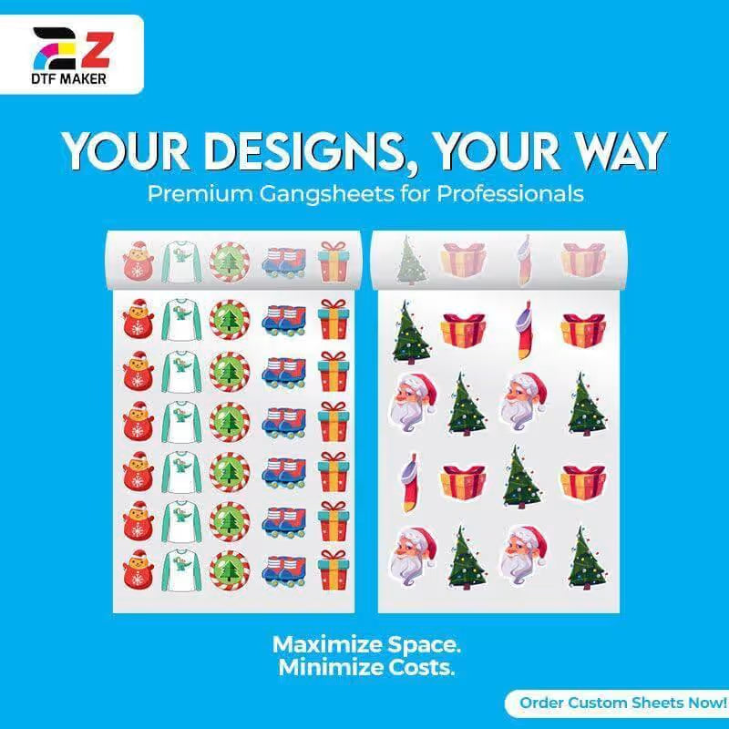 DTF Gang Sheet - Upload a Print Ready File