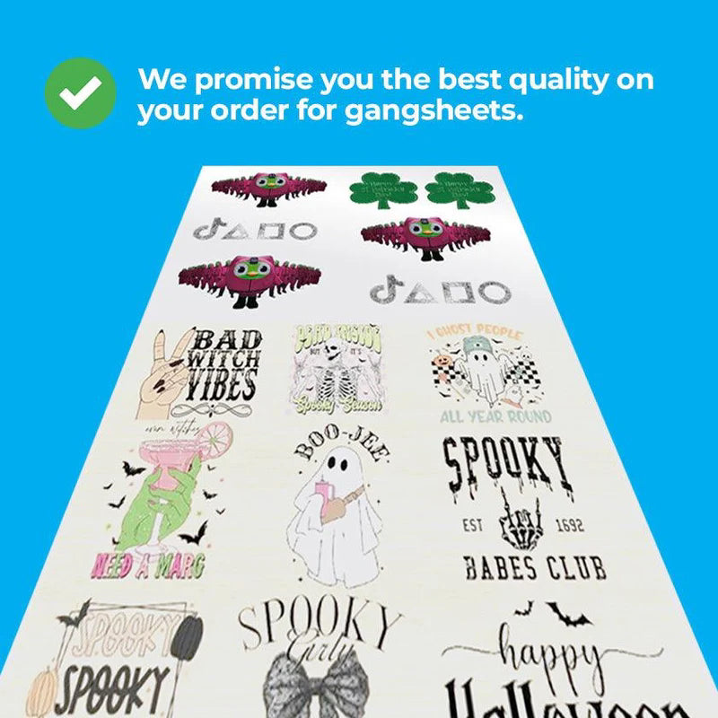 DTF Gang Sheet - Upload a Print Ready File