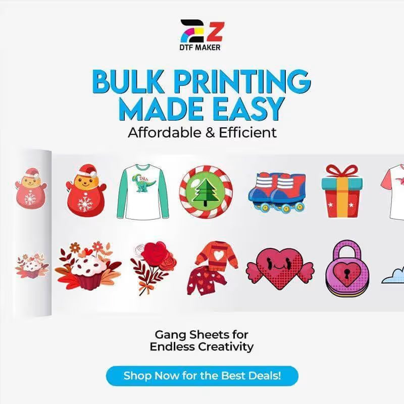 DTF Gang Sheet - Upload a Print Ready File